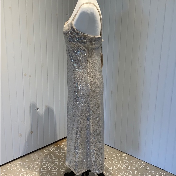 Chiara Naninni Italian gold sequin dress - Picture 3 of 4